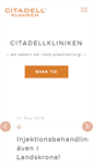 Mobile Screenshot of citadellkliniken.com